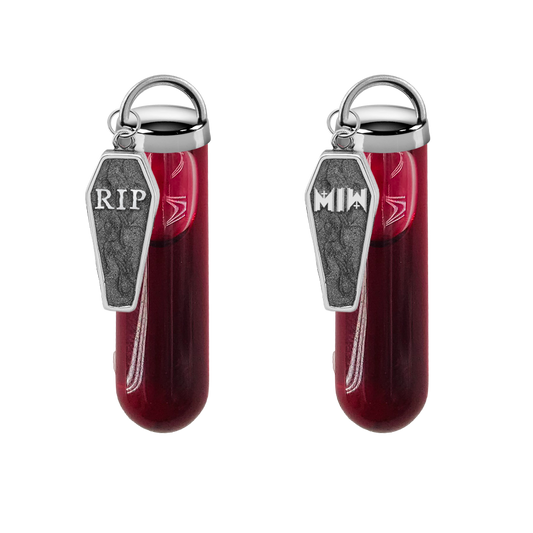 R.I.P. Blood Vial Necklace