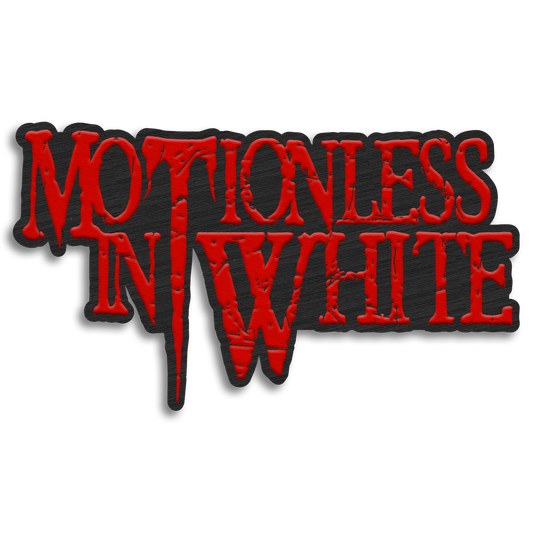 Motionless In White (Throwback Logo) Diecut Patch