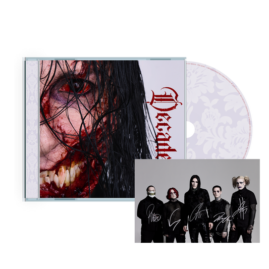 Motionless In White (Decades - Light Cover Chris) Signed CD