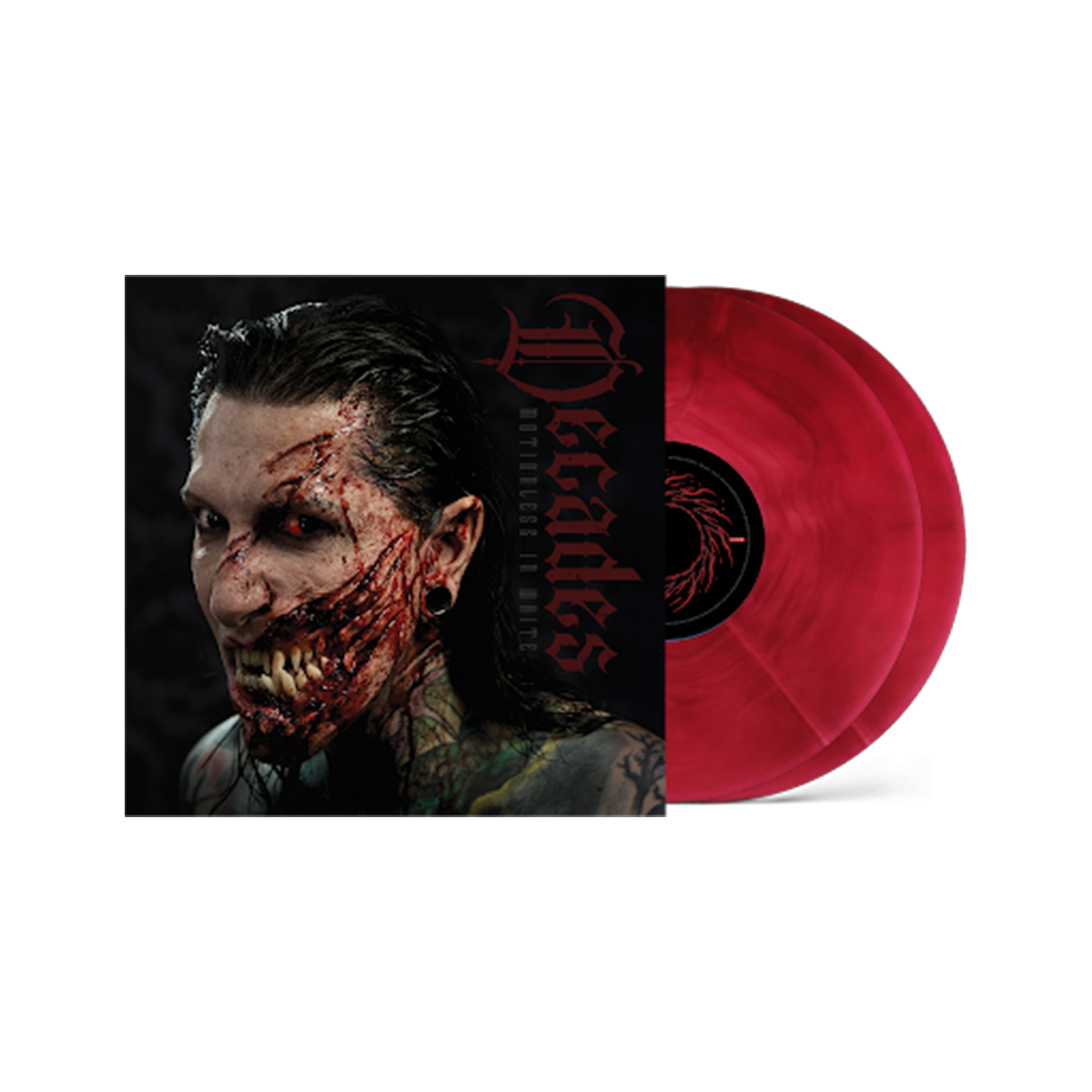 Motionless In White (Decades - Dark Cover) 2xBlack/Ruby/Tan Galaxy Vinyl