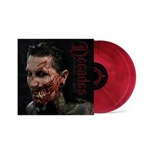 Motionless In White (Decades - Dark Cover) 2xBlack/Ruby/Tan Galaxy Vinyl