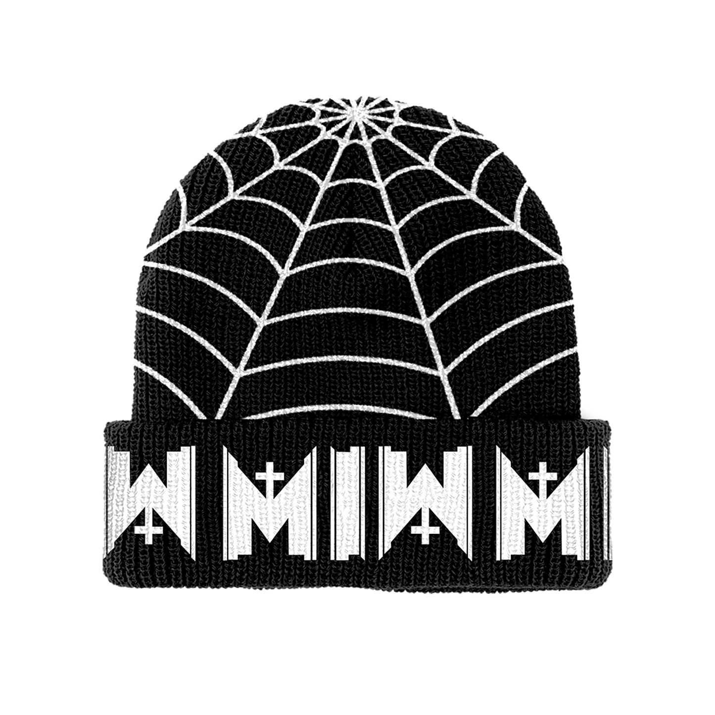 Motionless In White (Spiderweb) Knit Beanie