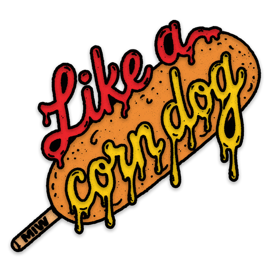 Motionless In White (Corn Dog) Die Cut Enamel Pin