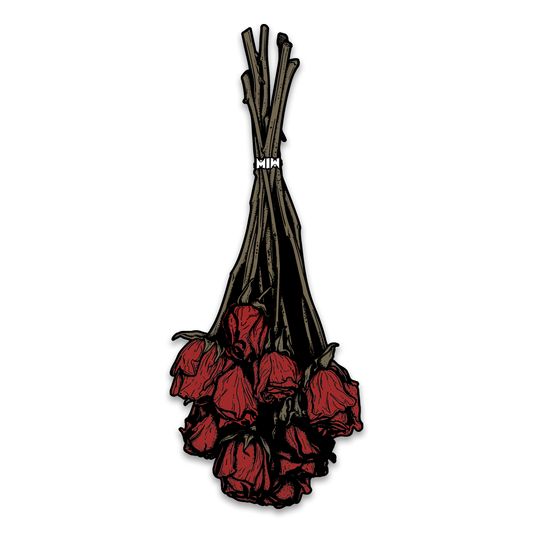Motionless In White (Rose) Die Cut Sticker