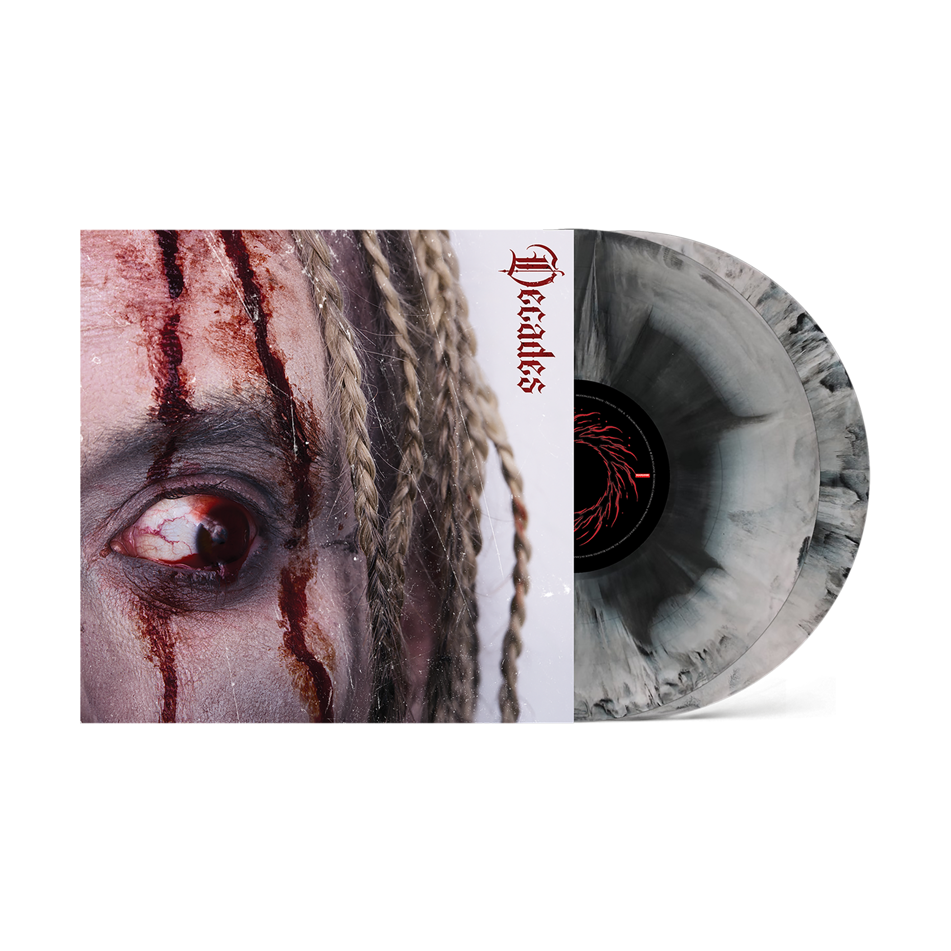 Motionless In White (Decades - Light Justin Cover) 2xBlack/Grey Galaxy Vinyl